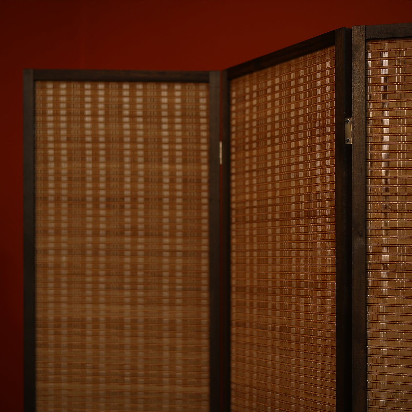 Loomveil 8 Panel Divider Screen Bamboo Room Divider Panel Screen for Room Seperation,67 inch Height